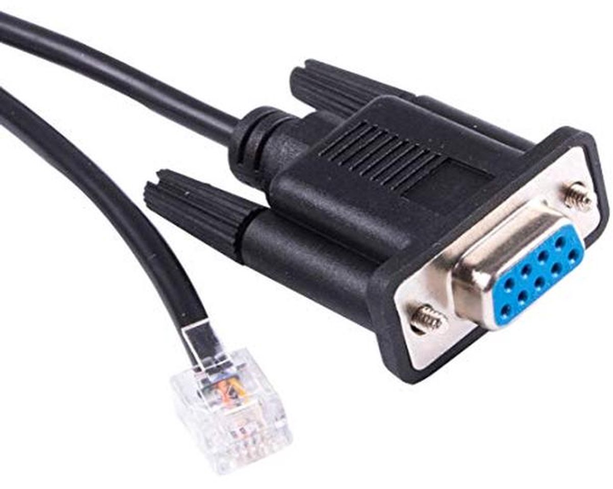Seriële kabel DB9 naar RJ12 6P6C voor POS kaartlezer