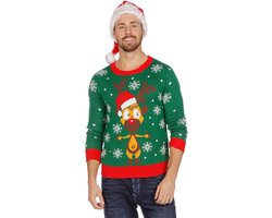 Rendier Ugly Christmas Sweater - Kersttrui Pullover voor Dames en Heren