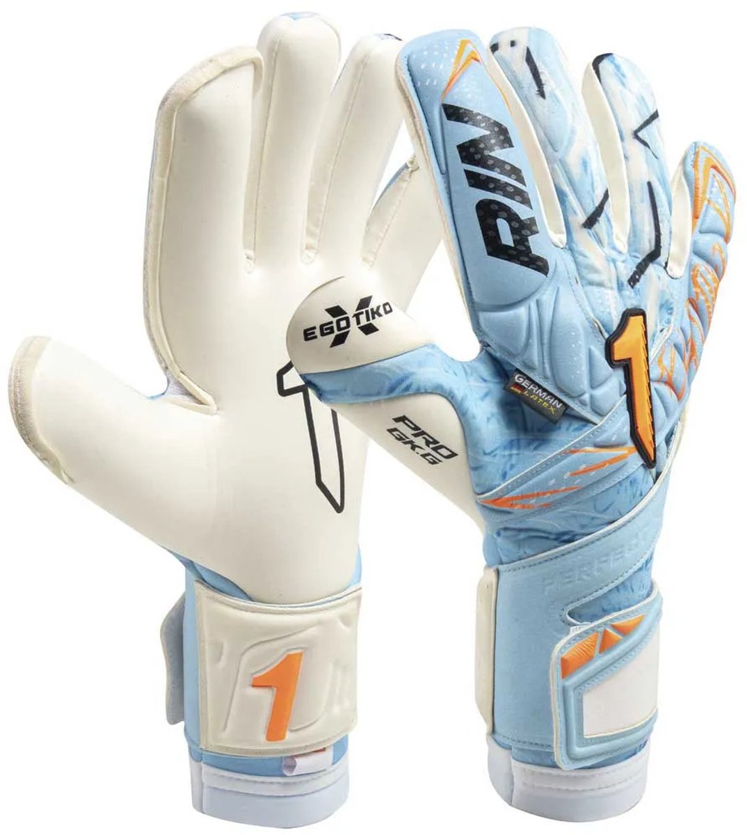 Rinat Egotiko X Pro Keepershandschoenen Blauw 8