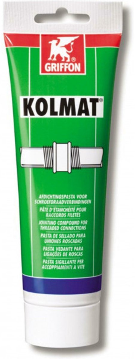 Griffon - Kolmat afdichtsingspasta - Fitterskit - tube - 300 gram - voor gas water en (pers)lucht
