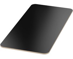 Multiplex Plaat Zwart Gelakt 18mm – Werkblad op Maat – Krasvast & Watervast - 60x40 cm