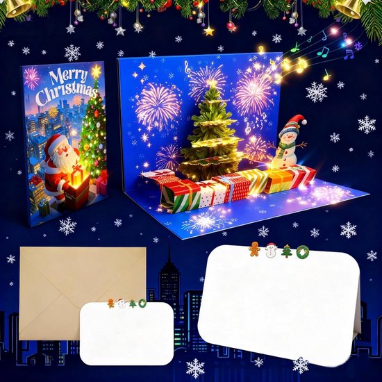 Kerstkaart 'Licht van de wereld' ' 12 stuks met envelop