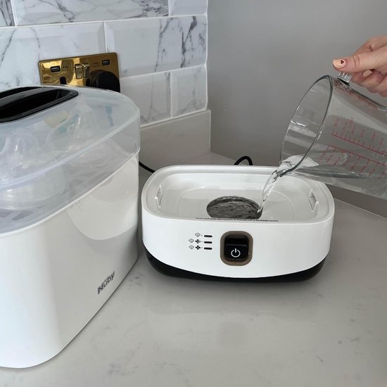Nûby Flessen Sterilisator Elektrisch - Flessendroger Voor 5 Flessen - Baby Stoomsterilisator & Droogfunctie - Ook Voor Borstpompen, Spenen en Andere Voedingsaccessoires van Merkloos — afbeelding 4