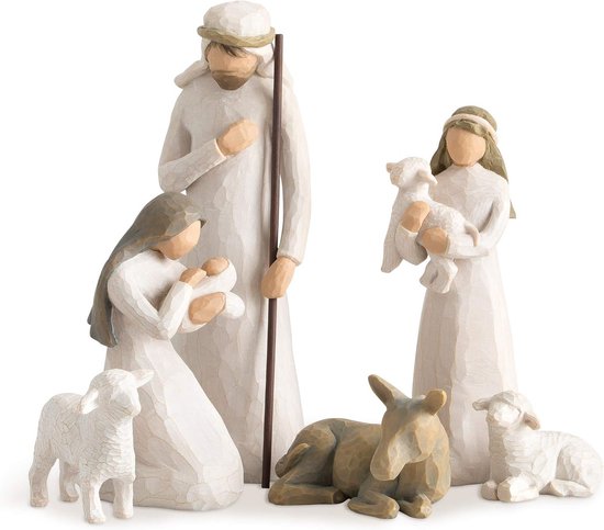 Complete Kerststal Set - Traditionele Kerststal Figuren voor een Sfeervolle Kerst