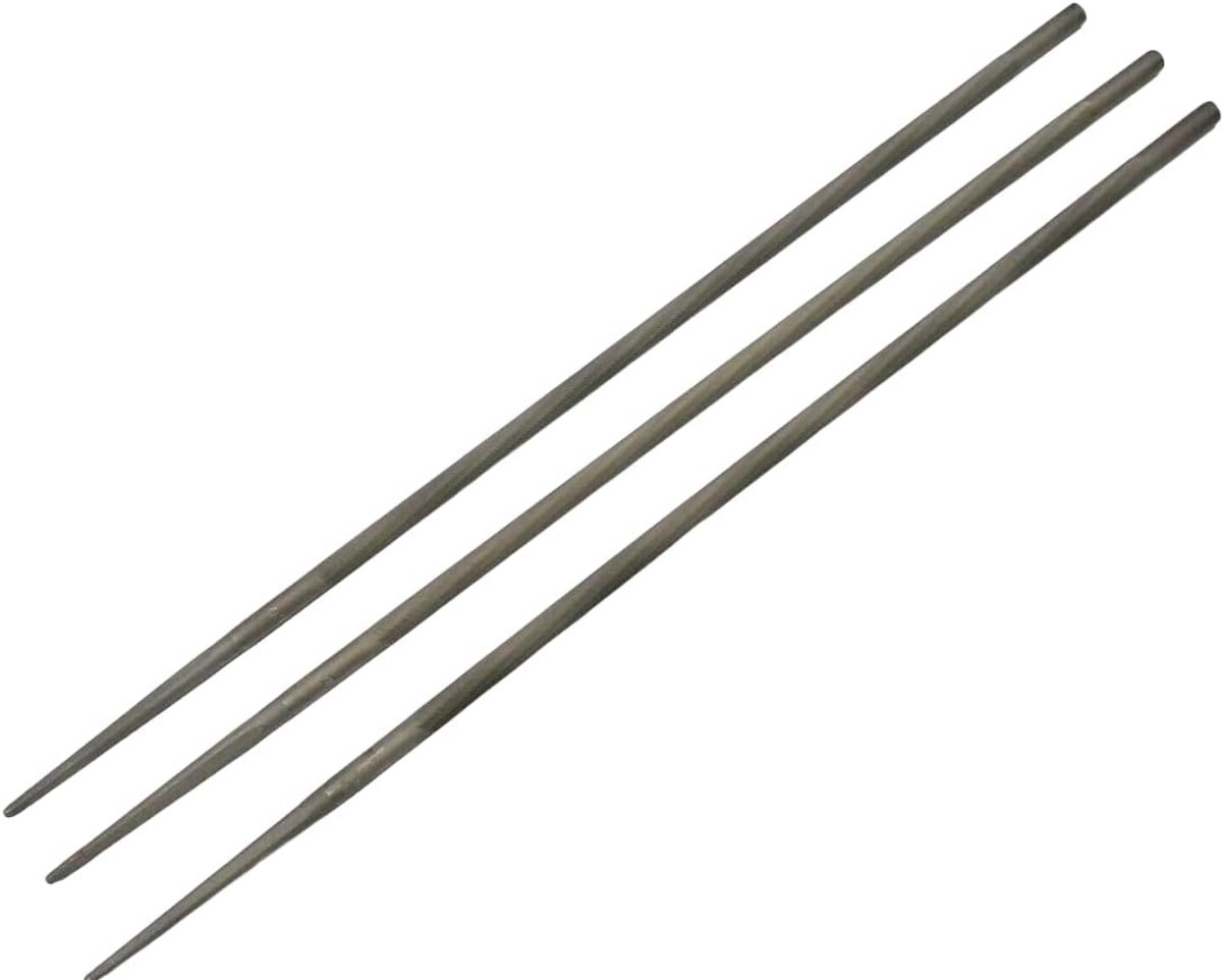 3-delige Ronde Vijlenset voor Kettingzagen 4,8 mm 0,325" en 3/8"
