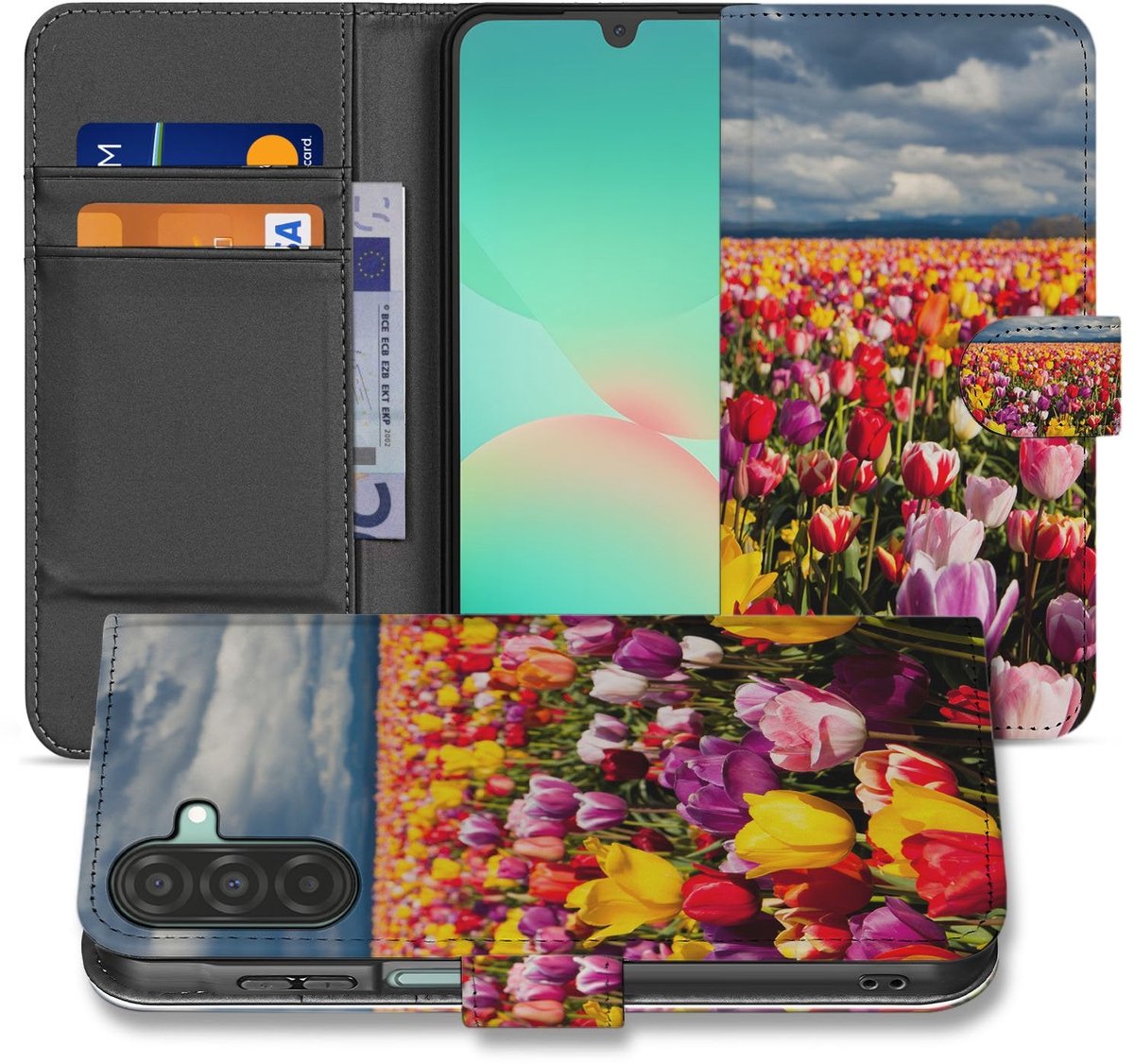 Samsung Galaxy A17 Hoesje Tulpen