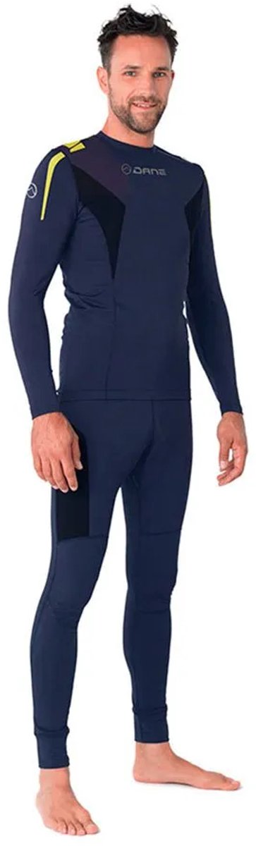 Dane 4 Seasons Lange Mouwen Basislaag Blauw 2XL Man