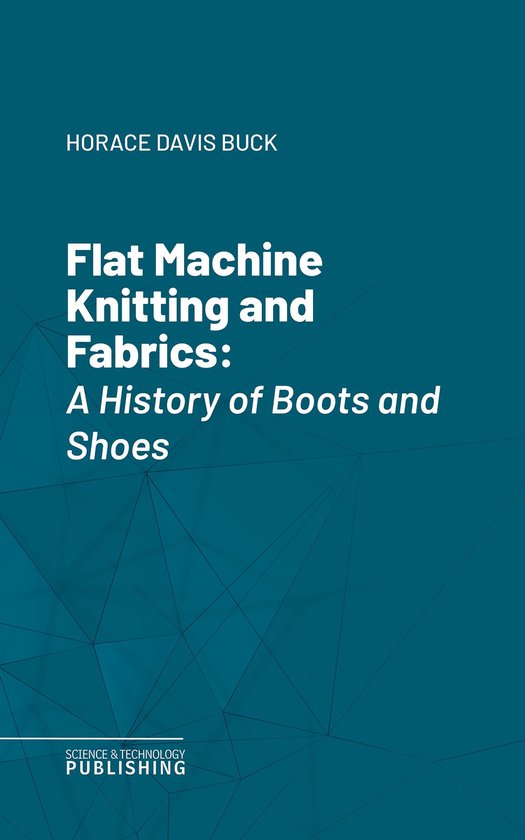 Flat Machine Knitting and Fabrics - cover