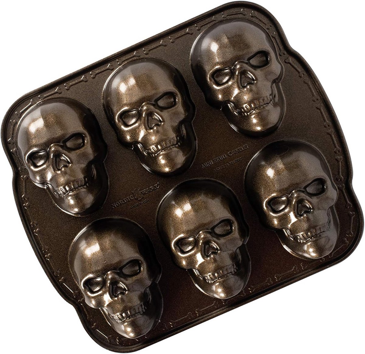 Spookachtige aluminium muffinvorm met antibaklaag voor muffins en cupcakes