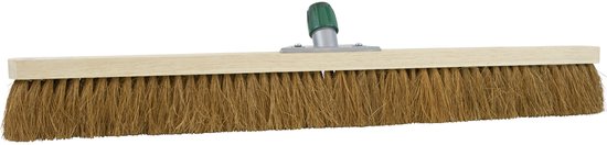 Betra Magazijnbezem - extra breed 100 cm - Binnenbezem - FSC hout - zachte kokos haren - steel 130 cm van Merkloos	 — afbeelding 2