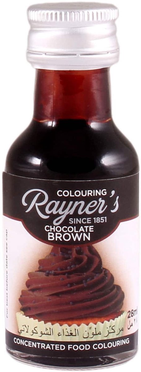 Kleurstof chocolade bruin 28 ml