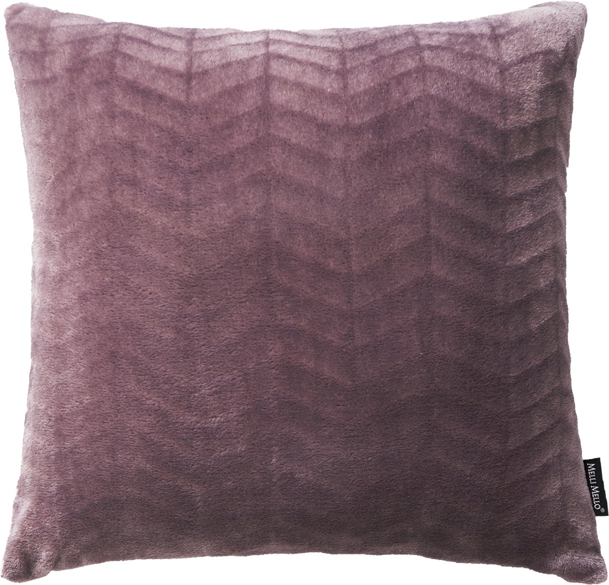 Melli Mello - A Kind of Magic Sierkussen - 45x45 cm - Velvet - Lila Mauve - Reliëfprint