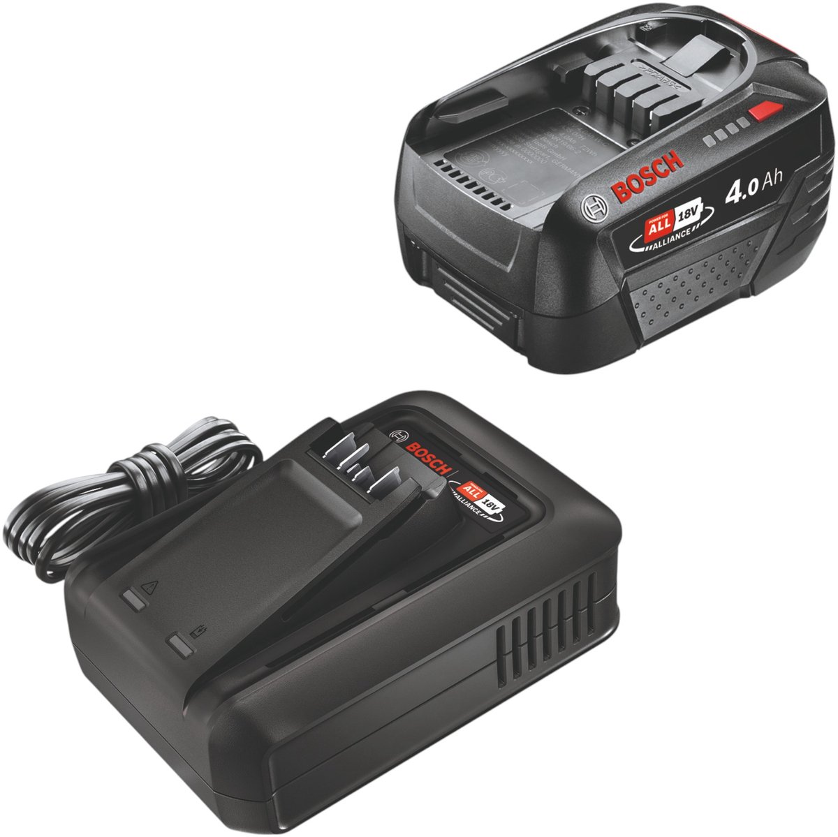 Bosch starterset 18 V 1x PBA 18 V 4,0 Ah accu + AL 18V-44 CV oplader ( 1600A031T6 )
