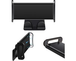 DrPhone 360 Graden Rugleuning Houder met Haak Design - Geschikt voor Tesla Model 3 / Y - Draaibaar - Geschikt voor Smartphones / N-Switch / Tablets 4.7 tot 12.9 inch