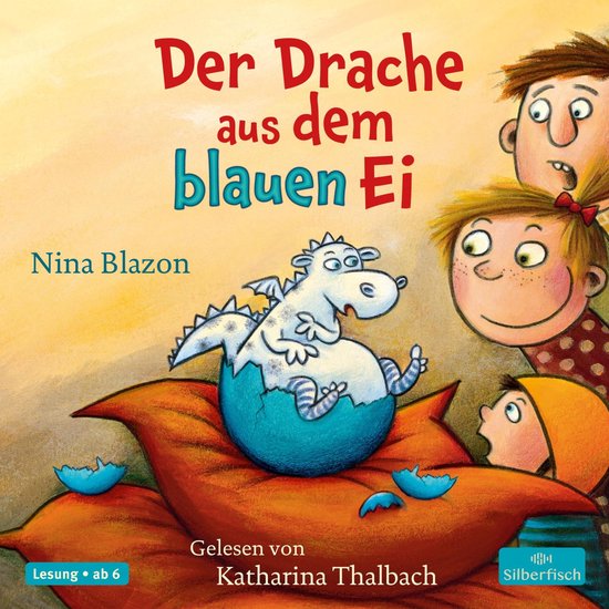Der Drache aus dem blauen Ei - cover