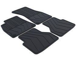 Rubber Automatten geschikt voor Audi A6 C8 - 2018-2025 - 4-delig - Uitvoering: Zonder bevestiging op de achtermatten