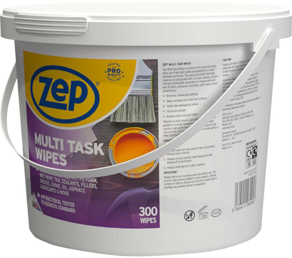 Zep Multi Task Wipes - 2 x 300 stuks - Voordeelverpakking