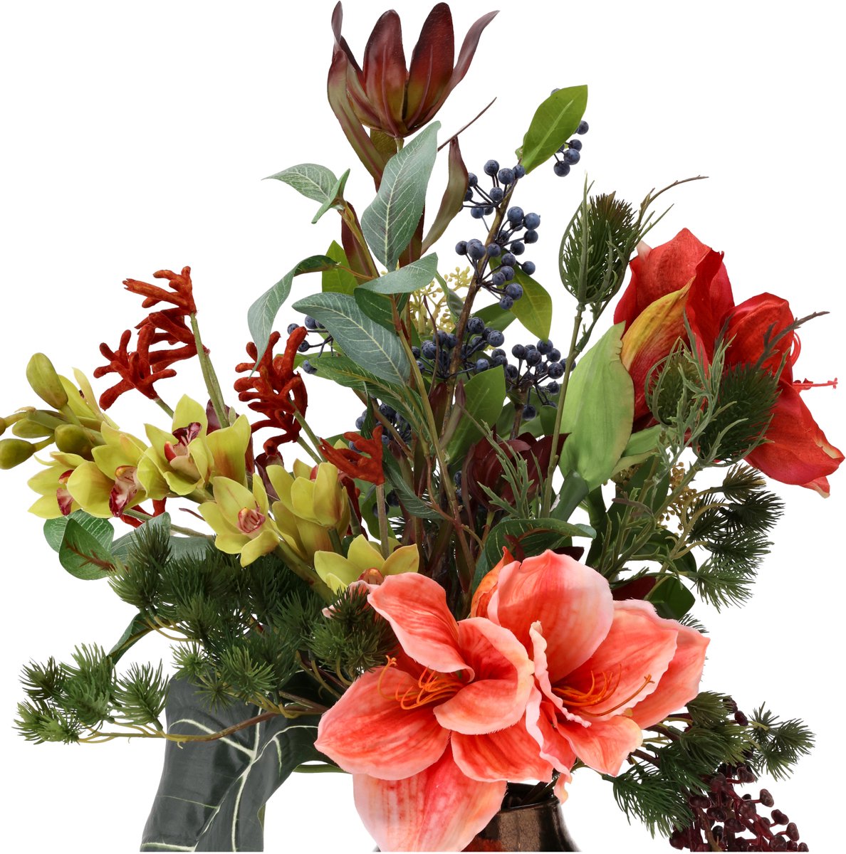 maxifleur Kunstplanten Handgebonden Kunstboeket Xara Calgary 75 cm Meerkleurig