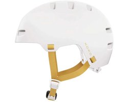 Fietshelm ABUS XOXO polar white S - 51-55 cm - wit - Geschikt voor gebruik op elektrische fietsen - stadsfietsen - 370 g