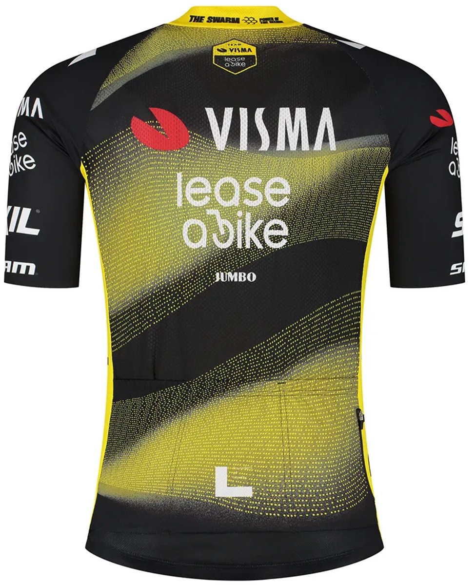 Tvl Team Visma Lease A Bike Tdf25 Replica Korte Mouw Wielertrui Groen L Man