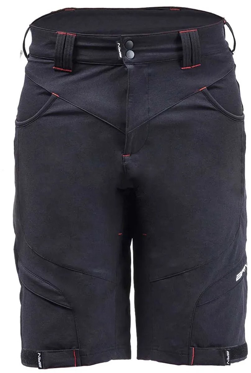 Brn Freeride Korte Broek Zwart XL Man
