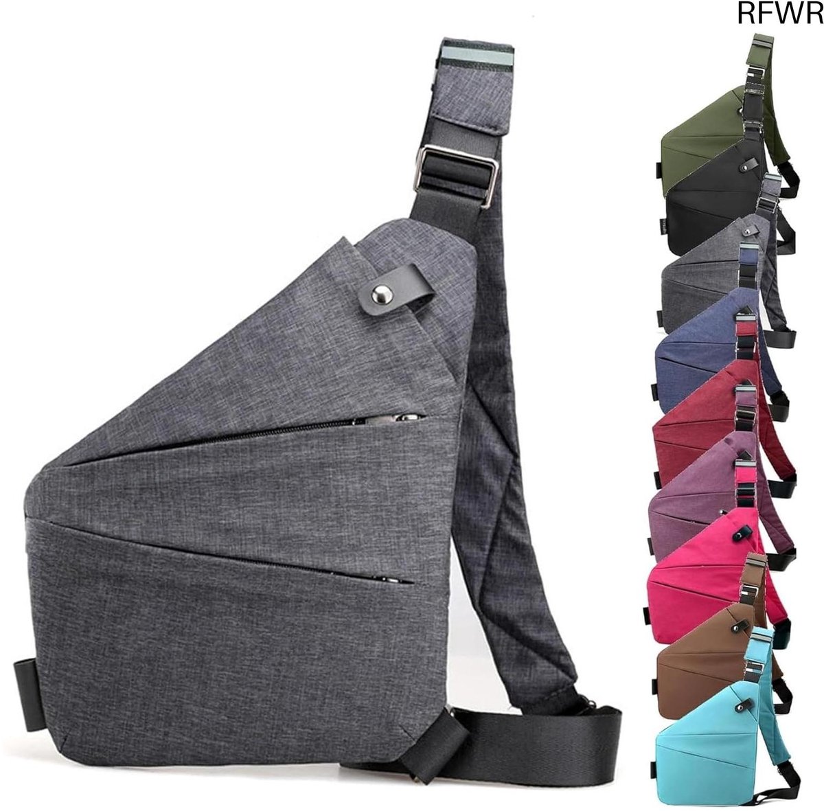 Anti-diefstal Tas voor Vrouwen - Lichtgewicht Crossbody Schoudertas - Waterdichte Veiligheidstas