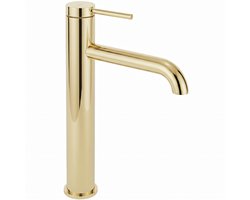 Rea Js-B801-1G Spot Hoog - Wastafelkraan - Gouden - 20 X 5 X 28 Cm
