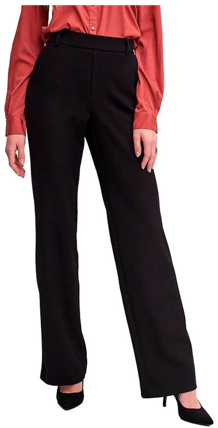 VERO MODA VMMAYA MR STRAIGHT SOLID PANT NOOS Pantalon Femme - Taille XS X L34