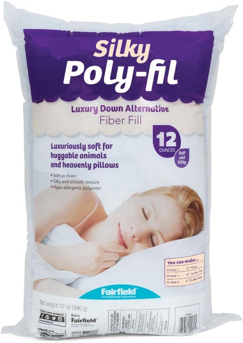 Zachte Polyestervulling voor Kussens en Knuffels, 12 oz