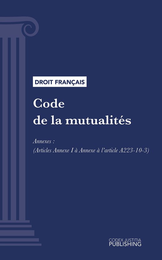 Code de la mutualité - cover