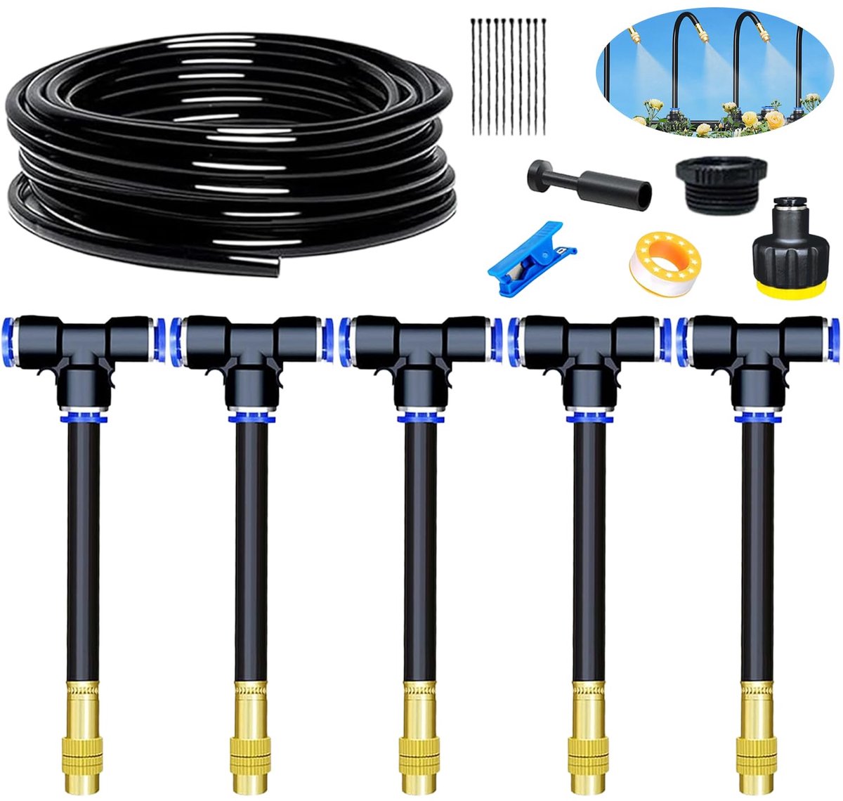 Automatisch druppelirrigatiesysteem