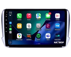 Geschikt voor Peugeot 2008 (2013 t/m 2020) | 4+64GB 8-CORE | 10 inch Android 15.0 CarPlay autoradio | Draadloos CarPlay & Android Auto | Mic, Camera (AHD) & DAB+ | Bluetooth & WiFi | NAVIBOP NB-4443 | Bouwjaar 2013 t/m 2020