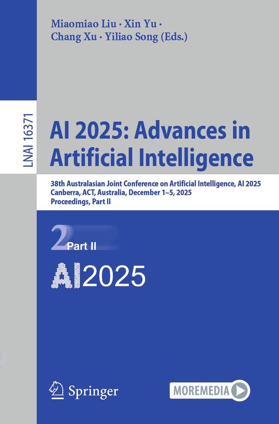 Springer Nature Proceedings Computer Science 2 - AI 2025: Ad ... - cover