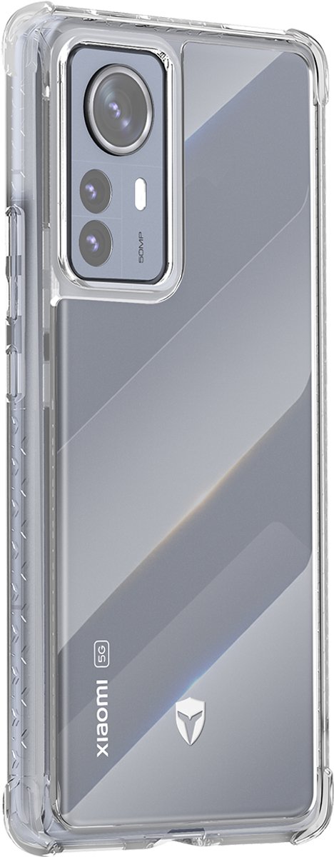 Force Case, Versterkte hoes voor Xiaomi 12 Pro AIR, Transparant