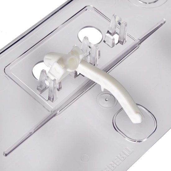 Geberit Transparente Schutzplatte für Design 200 F und Twinline