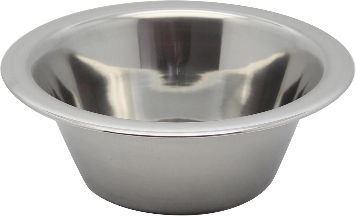 Conische schaal 32 cm roestvrij staal