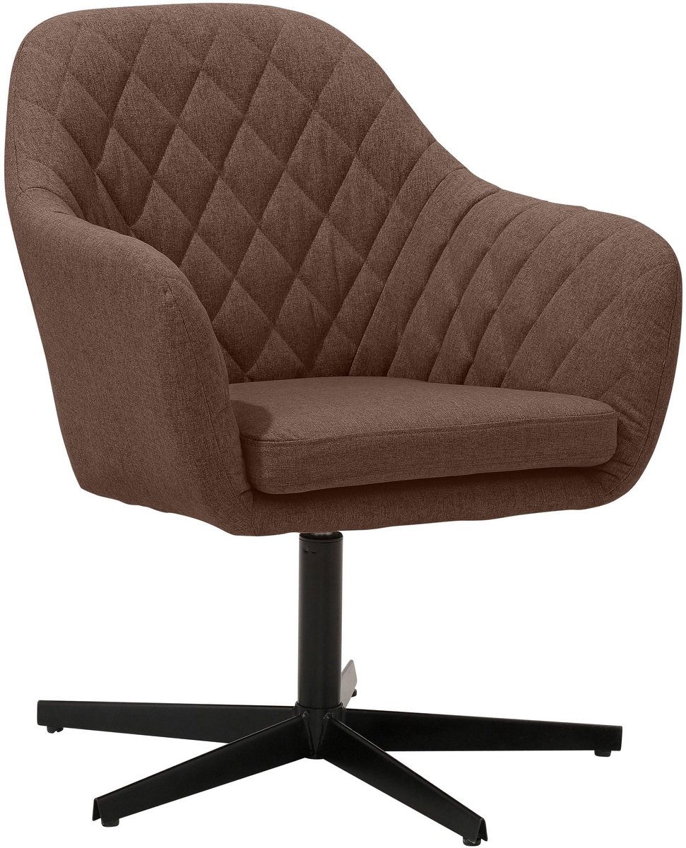 Alabama-Fauteuil in wol look lichtbruin