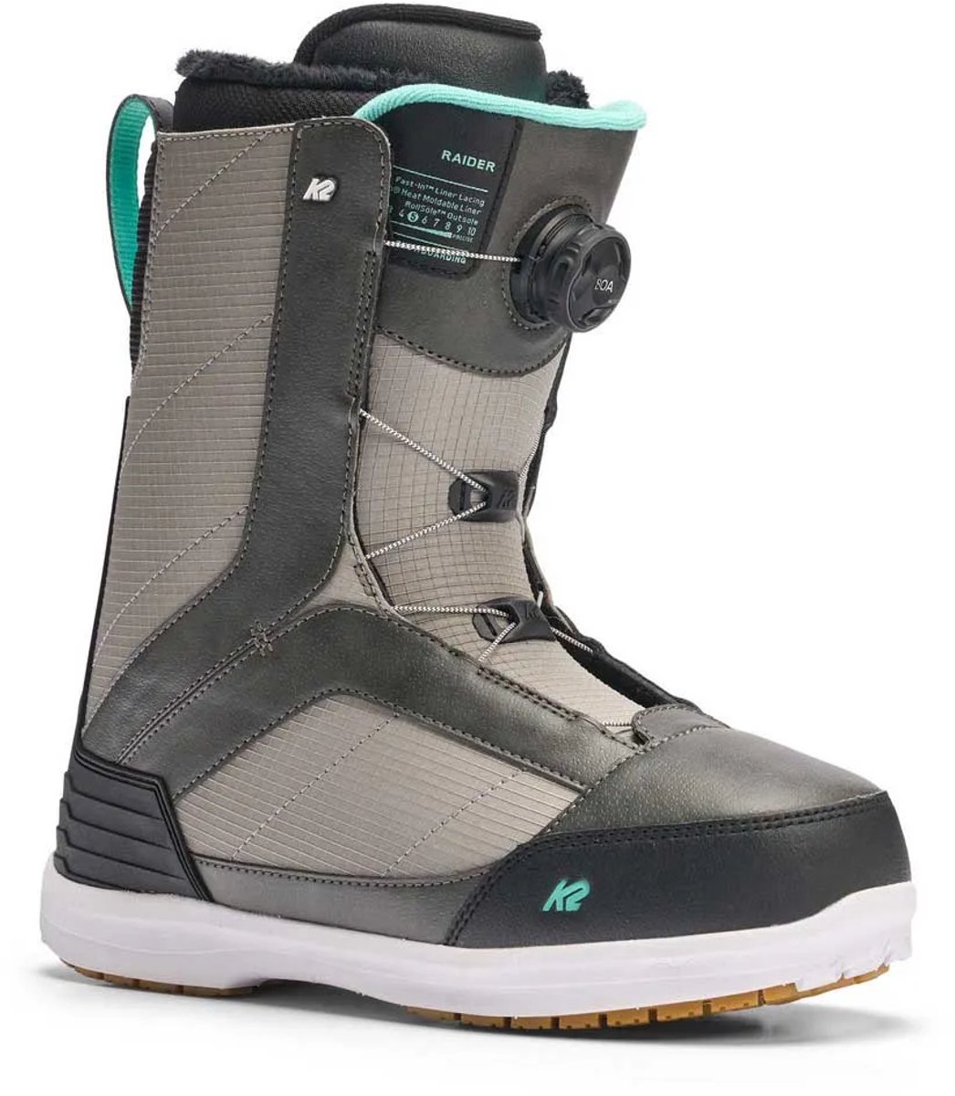 K2 Snowboards Raider Grey Snowboard Schoenen Grijs 27.0 Man,Vrouw