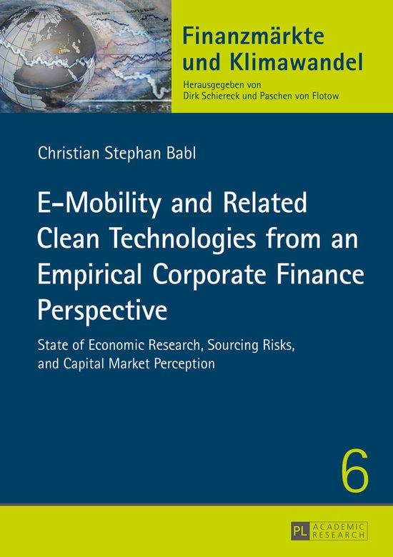 E-Mobility and Related Clean Technologies from an Empirical  ... - cover