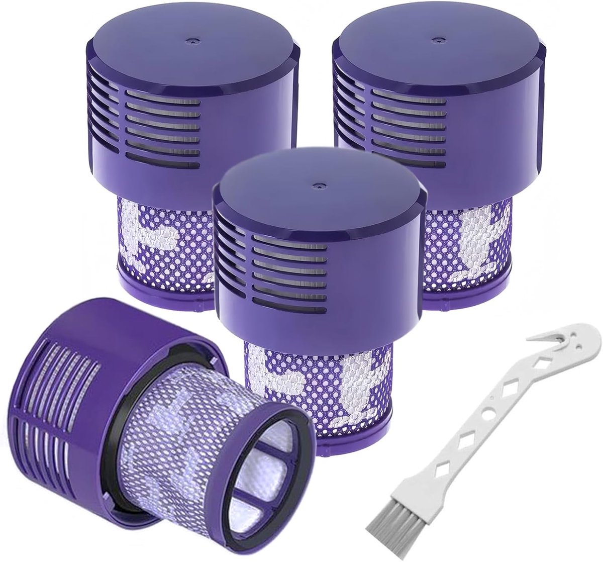 4 stuks vervangende vacuümfilters 969082-01 voor Dyson V10 Cyclone serie - V10 Absolute - V10 Animal - V10 Total Clean - SV12 - SV12 - stofzuiger accessoires
