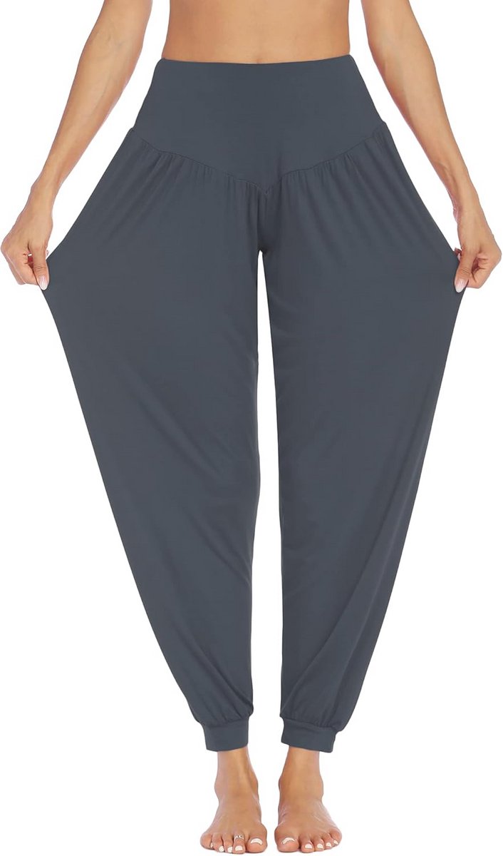 Lange Harembroek Dames Sport Joggingbroek Curvy Oversized Vrijetijdsbroek Elegante Sportbroek
