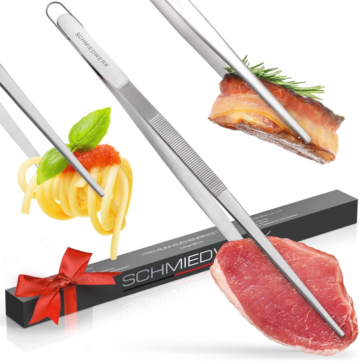 Roestvrijstalen Grilltang 45 cm - Ideaal voor Grillen en Koken
