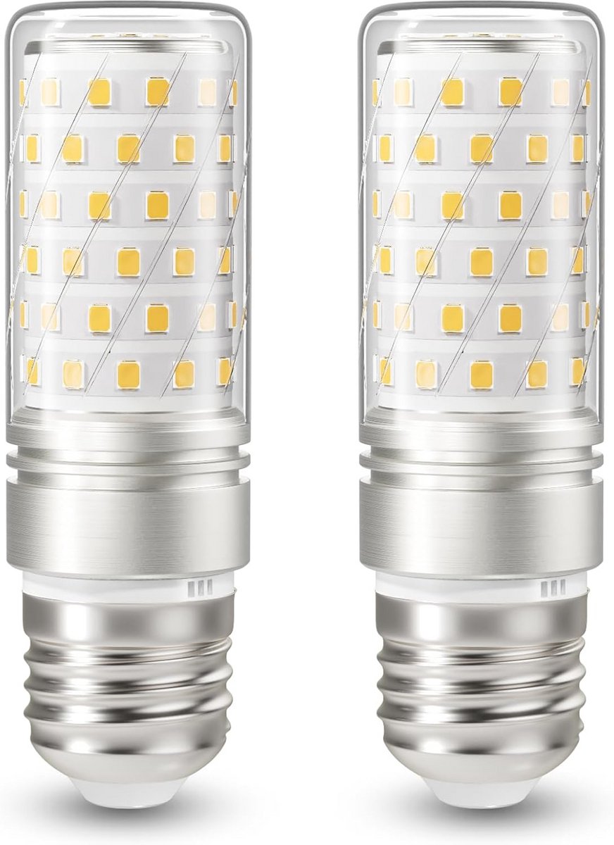 LED Lamp E27 10W - Vervangt 130W Halogeen - Neutraal Wit 4000K - Set van 2