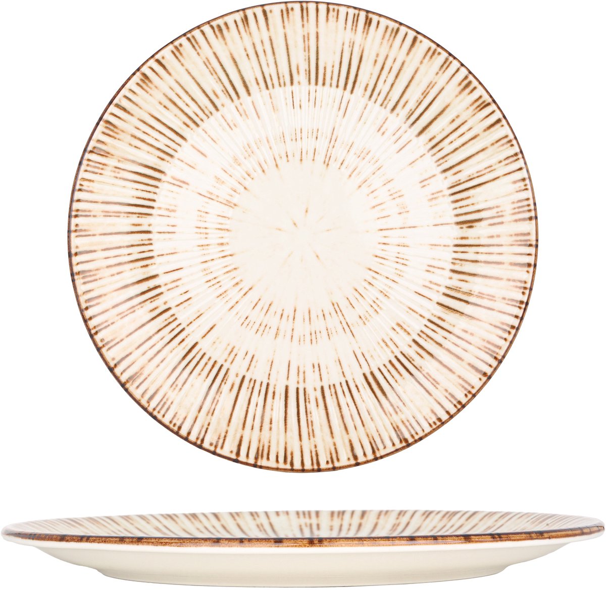 By Bone Dinerbord - Legna - Porselein - 27 cm - set van 6