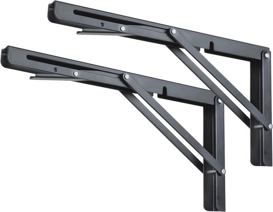 RV Opklapbare Tafelrail, RV Tafelrail 500 Mm Aluminiumlegering Hoge Sterkte Roestvrij Wandtafel Steunrail voor Jachtboot Caravan