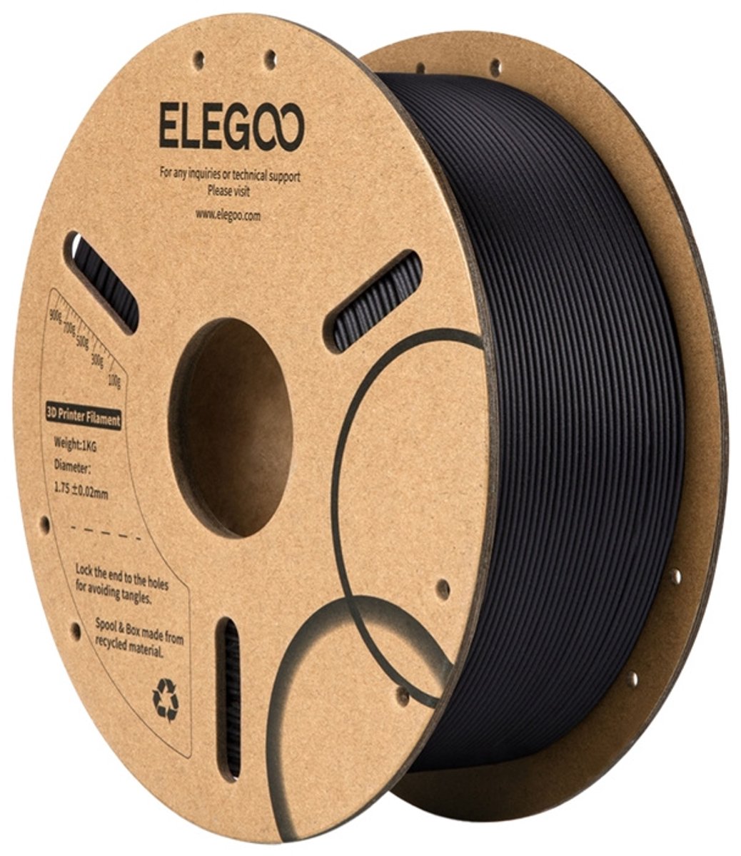 Elegoo Pla-Cf Filament Voor 3D-Printers Voor Het Printen Van Hoogtemperatuurbestendige Onderdelen