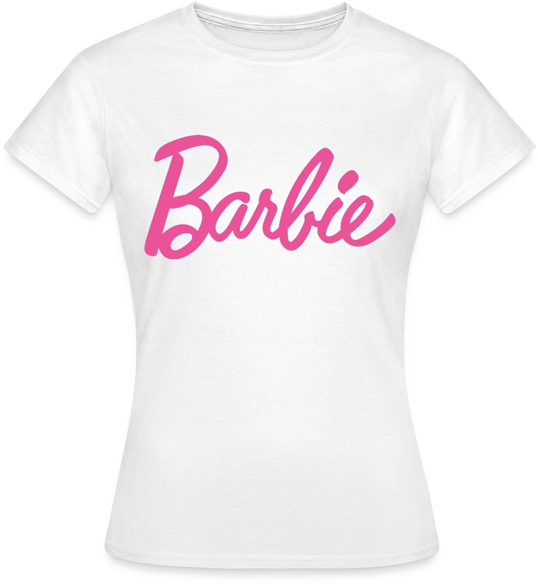 Barbie Klassiek Logo T-Shirt Dames