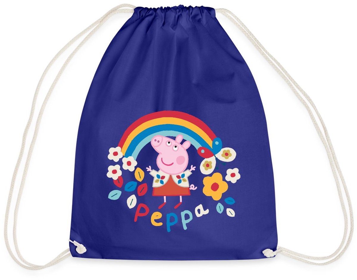 Peppa Pig Regenboog Gymtas