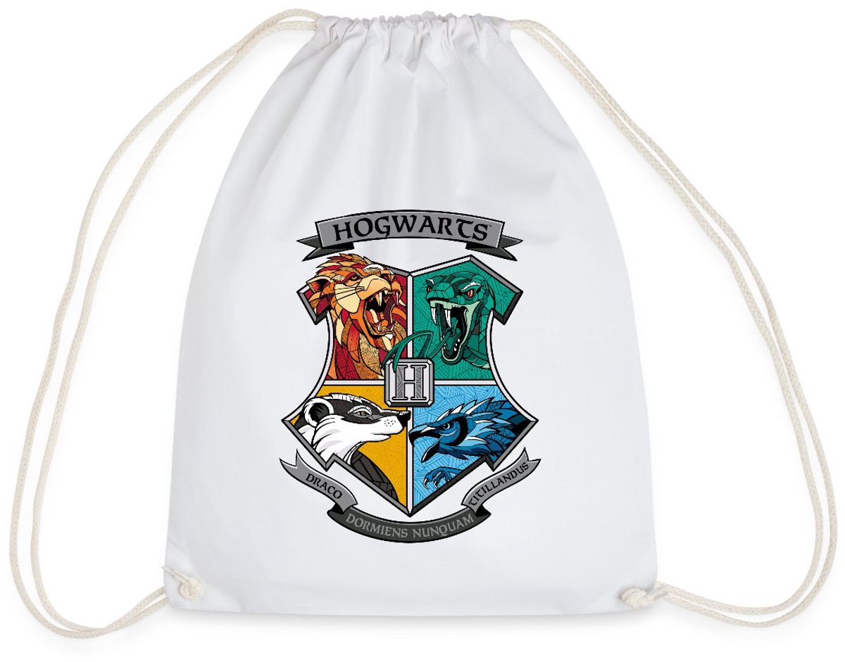 Harry Potter Hogwarts Logo Gymtas