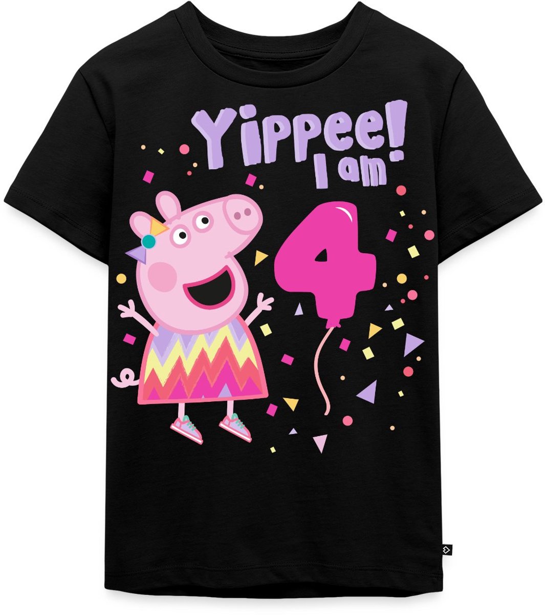 Peppa Pig's 4e Verjaardag Outfit Cadeau Premium T Shirt Kinderen